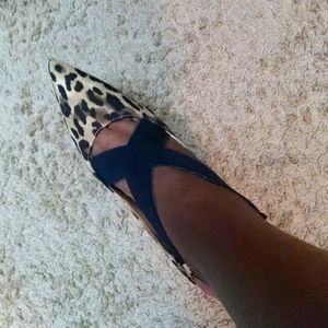 J RENÉE  Leopard print size 9.5 NWOT